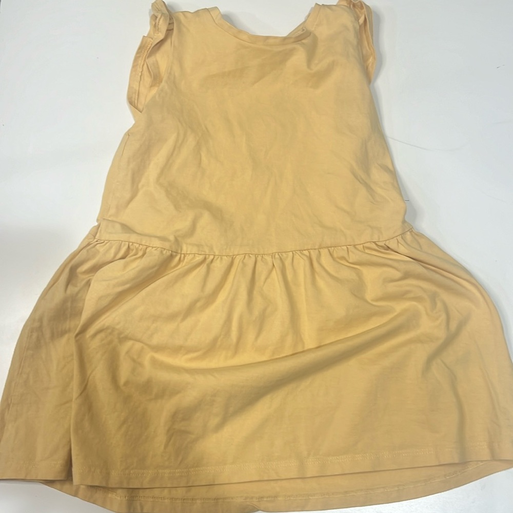 H&M 5T/6 kids yellow dress.